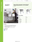 Regency Tables & Sinks 600S21818G Specsheet Regency Tables & Sinks 600S21818G Specsheet