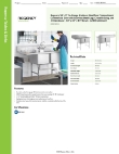 Regency Tables & Sinks 600S218241XL Specsheet Regency Tables & Sinks 600S218241XL Specsheet