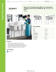 Regency Tables & Sinks 600S31220G Specsheet