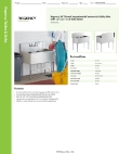Regency Tables & Sinks 600S31221SB Specsheet