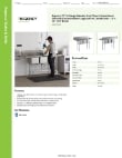 Regency Tables & Sinks 600S3141612G Specsheet