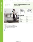 Regency Tables & Sinks 600S31717G Specsheet