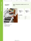 Regency Tables & Sinks 600SCSS1515 Specsheet