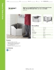 Regency Tables & Sinks 600SM162012C Specsheet