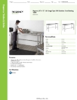 Regency Tables & Sinks 600SRT3072S Specsheet