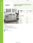 Regency Tables & Sinks 600STCB3072L Specsheet