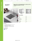 Regency Tables & Sinks 600SWB141614 Specsheet