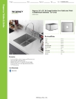 Regency Tables & Sinks 600SWB162010 Specsheet