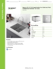 Regency Tables & Sinks 600SWB182012 Specsheet