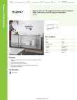 Regency Tables & Sinks 600T1896G Specsheet