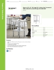 Regency Tables & Sinks 600T2424G Specsheet Regency Tables & Sinks 600T2424G Specsheet
