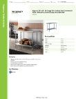 Regency Tables & Sinks 600T2448G Specsheet