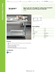 Regency Tables & Sinks 600T2484G Specsheet Regency Tables & Sinks 600T2484G Specsheet