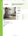 Regency Tables & Sinks 600TA2424S Specsheet