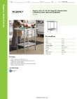 Regency Tables & Sinks 600TA2430S Specsheet