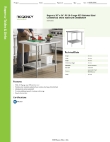 Regency Tables & Sinks 600TA3036S Specsheet
