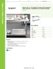 Regency Tables & Sinks 600TB2472G Specsheet