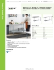 Regency Tables & Sinks 600TB3072G Specsheet