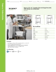 Regency Tables & Sinks 600TE2436SS Specsheet Regency Tables & Sinks 600TE2436SS Specsheet