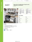 Regency Tables & Sinks 600TE2460SD Specsheet