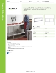 Regency Tables & Sinks 600TP2496S Specsheet Regency Tables & Sinks 600TP2496S Specsheet