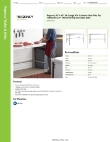 Regency Tables & Sinks 600TPO3060S Specsheet Regency Tables & Sinks 600TPO3060S Specsheet