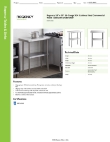 Regency Tables & Sinks 600TS1830S Specsheet