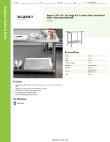 Regency Tables & Sinks 600TS2436S Specsheet