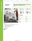 Regency Tables & Sinks 600TS3030SC Specsheet