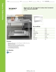 Regency Tables & Sinks 600TS3048S Specsheet Regency Tables & Sinks 600TS3048S Specsheet