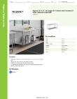 Regency Tables & Sinks 600TS3072S Specsheet