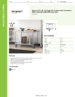 Regency Tables & Sinks 600TS3648SC Specsheet