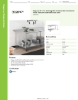 Regency Tables & Sinks 600TS3672SC Specsheet