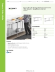 Regency Tables & Sinks 600TSB24108S Specsheet