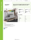 Regency Tables & Sinks 600TSB2460SC Specsheet Regency Tables & Sinks 600TSB2460SC Specsheet