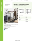 Regency Tables & Sinks 600TSB3036S Specsheet