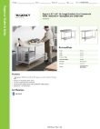 Regency Tables & Sinks 600TSB3060S Specsheet