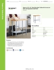 Regency Tables & Sinks 600TW1836G Specsheet