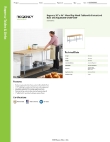 Regency Tables & Sinks 600TW3096G Specsheet