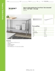 Regency Tables & Sinks 600UT2496S Specsheet