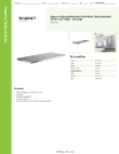 Regency Tables & Sinks 600UT3060S Specsheet