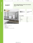 Regency Tables & Sinks 600UT3096S Specsheet