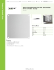 Regency Tables & Sinks 600UT3636S Specsheet Regency Tables & Sinks 600UT3636S Specsheet