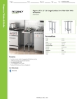 Regency Tables & Sinks 600WT15X30BS Specsheet