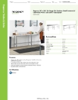 Regency Tables & Sinks 600WT24108BS Specsheet