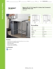 Regency Tables & Sinks 600WT24X30SS Specsheet