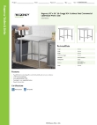Regency Tables & Sinks 600WT30X36SS Specsheet