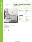 Regency Tables & Sinks 600WT30X84SS Specsheet