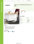 Regency Tables & Sinks 600WTOB2472G Specsheet