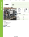 Regency Tables & Sinks 60B11014K Specsheet Regency Tables & Sinks 60B11014K Specsheet